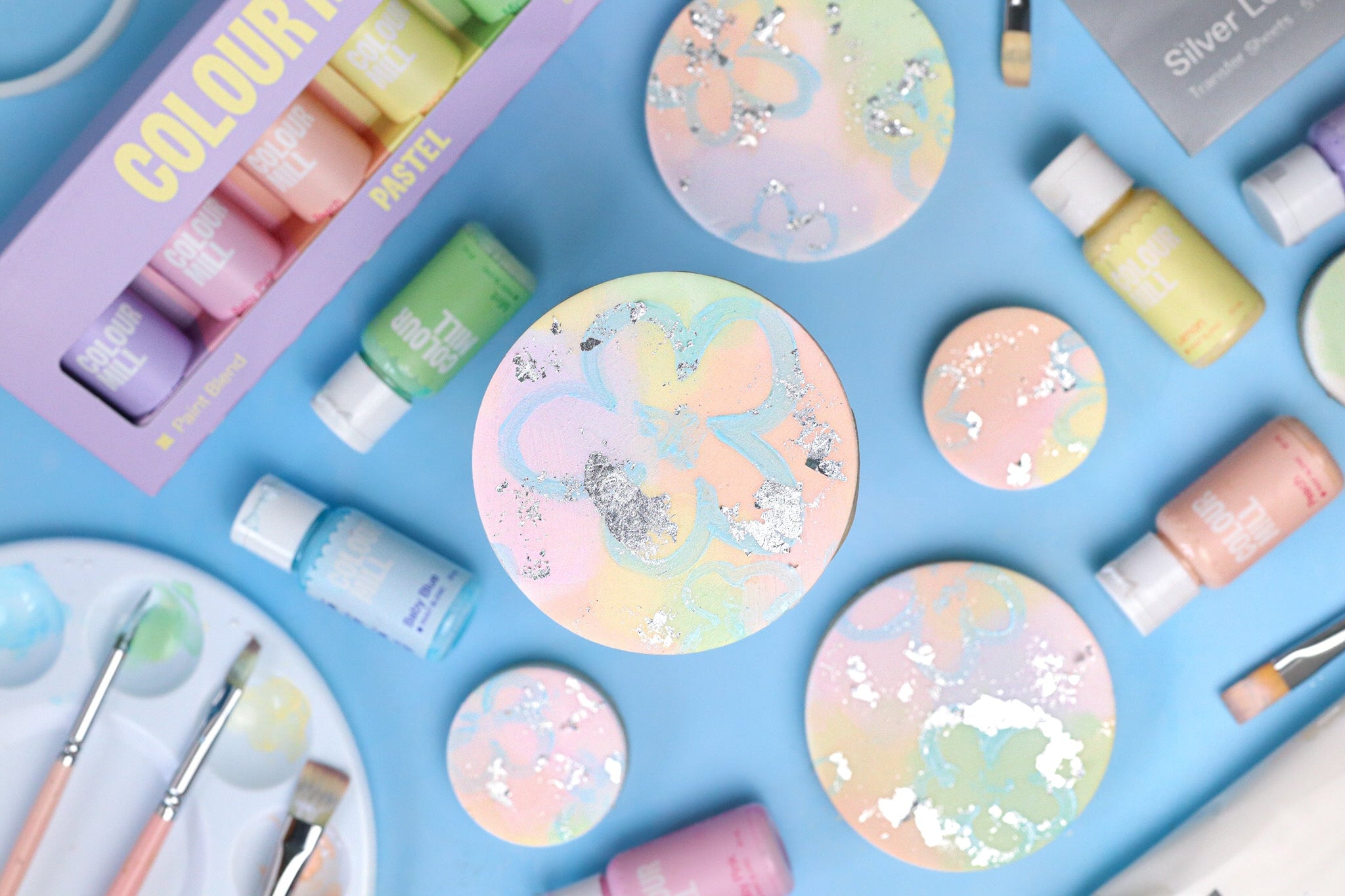 Colour Mill Pastel Paint Blend Pack edible paints 