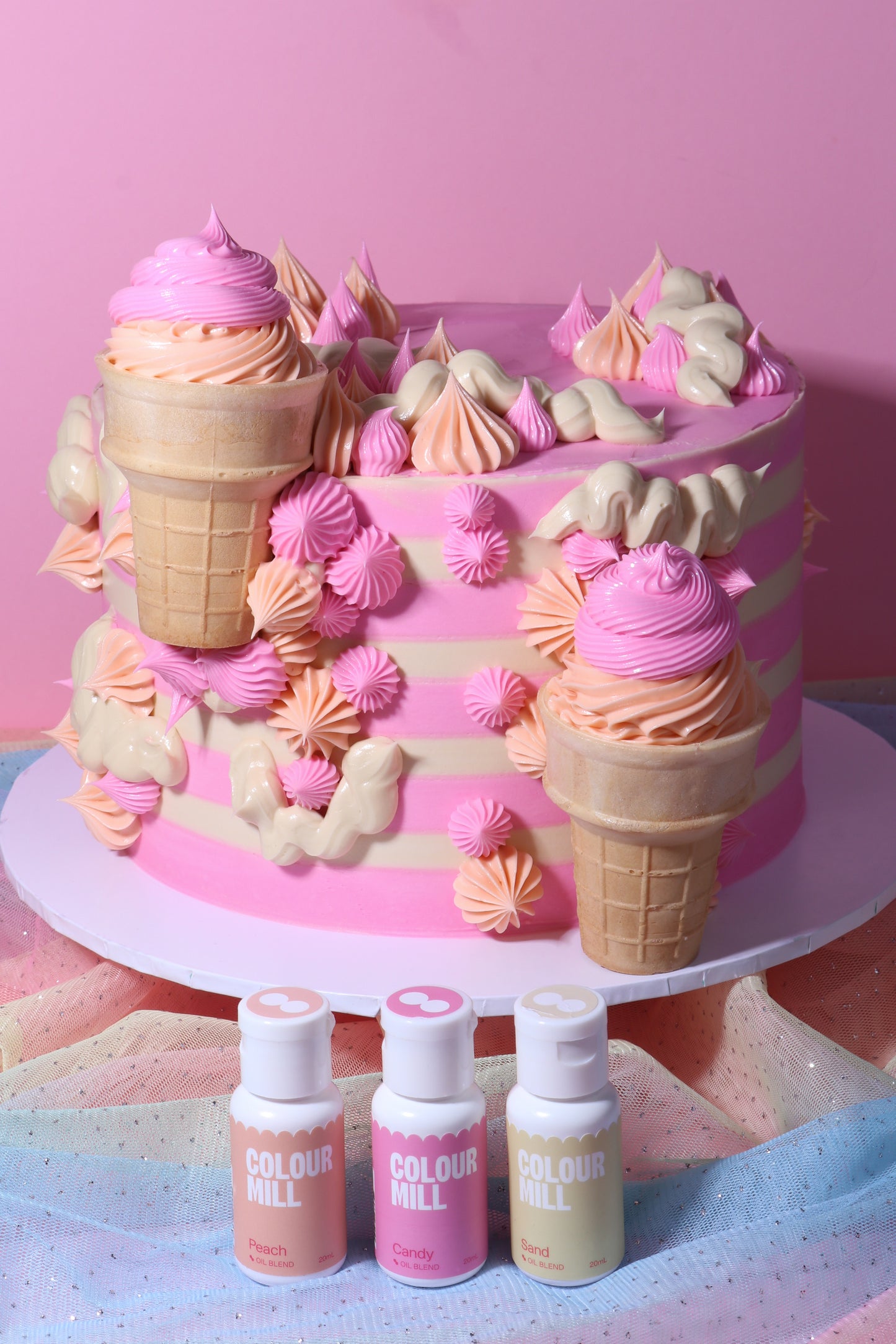 Colour Mill Peach oil blend oil-based food colouring 