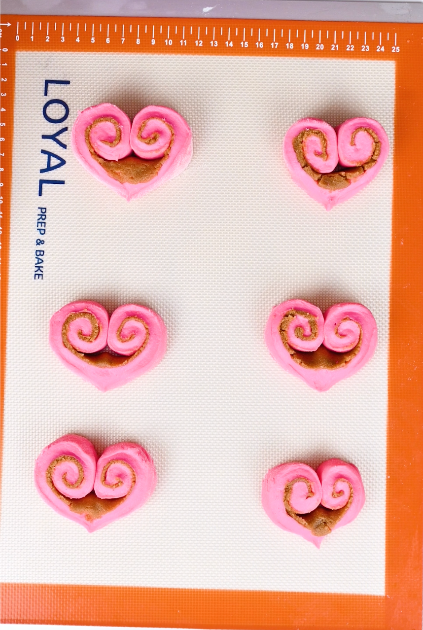 Pink Cinnamon Scrolls Colour Mill Valentines