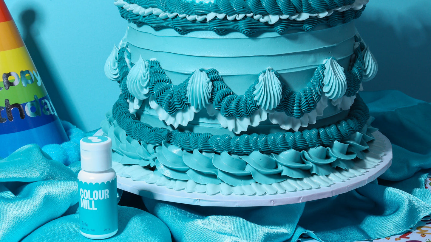 Colour Mill Oil Blend oil-based food colouring Teal