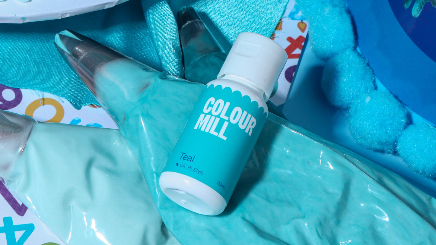 Colour Mill Oil Blend oil-based food colouring Teal