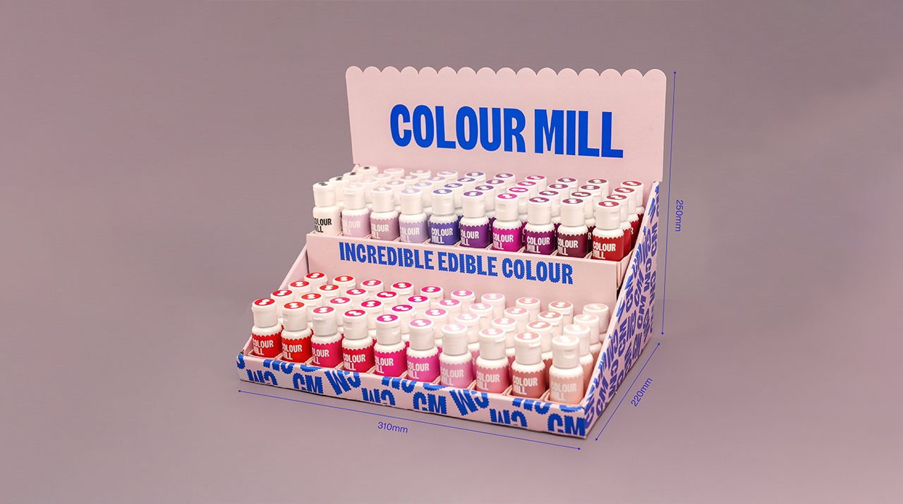 Shelf Color Container For Store Application Colour Mill | Colour Shelf
